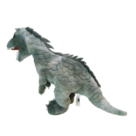 Jurassic World Grey Dinosaur Plush Indominus T-Rex 11” 2018 Toy Factory - Picture 3 of 5